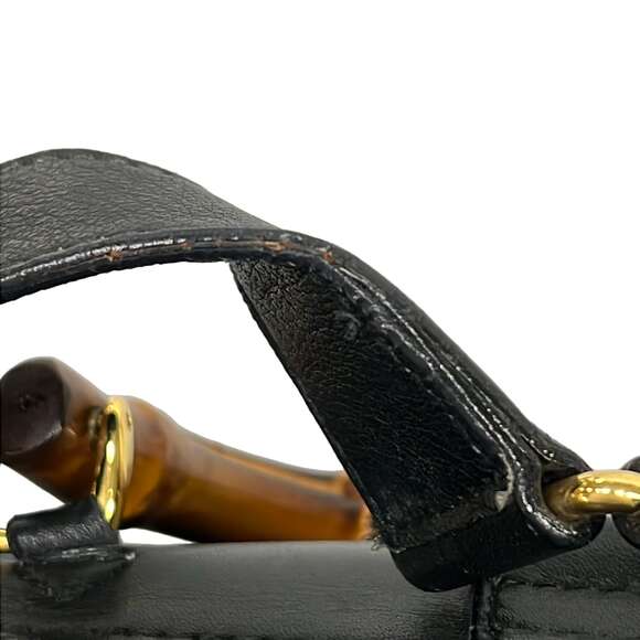 Gucci Bamboo Backpack 0031998 Leather main image 12